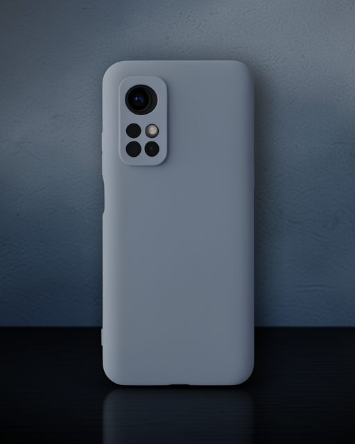Xiaomi Mi 10t Kılıf Nano İçi Kadife Silikon - Gri