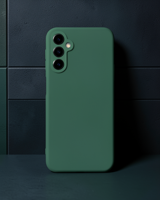 Samsung Galaxy A14 4g Kılıf Montreal Silikon Kapak - Yeşil