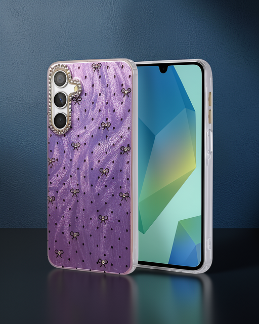 Samsung Galaxy S24 Fe Kılıf Blade Aynalı Desenli Kapak - Desen 2