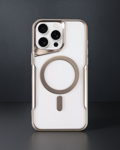 Apple İphone 16 Pro Kılıf Boyi Magsafe Silikon Kapak - Gümüş