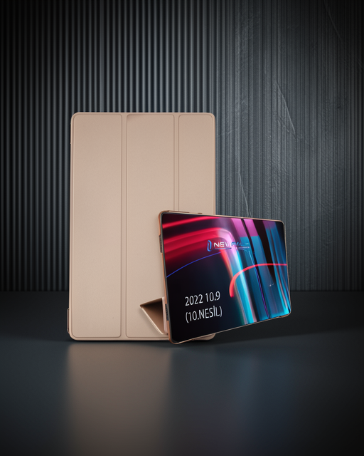 Apple İpad 2022 10.9 (10.nesil) Kılıf Tablet Smart Kılıf - Rose Gold