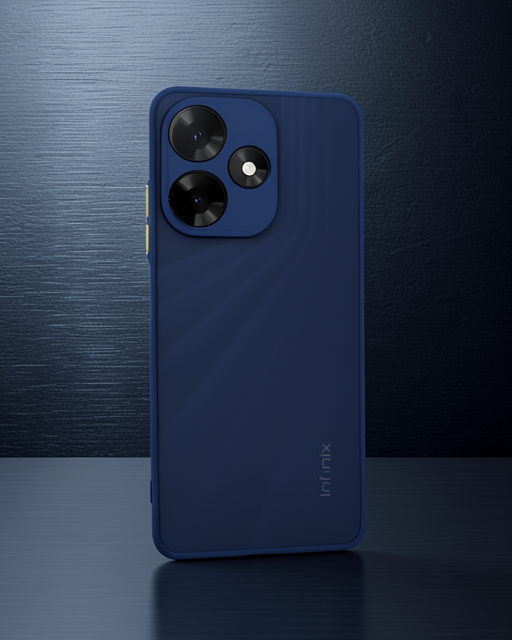 İnfinix Hot 30 4g Kılıf Montreal Silikon Kapak - Lacivert