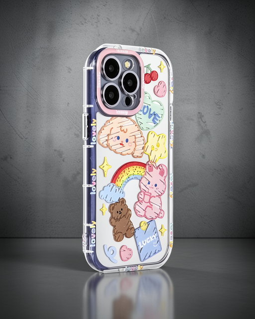 Apple İphone 14 Pro Kılıf Reflexion Desenli Kapak - Desen 4