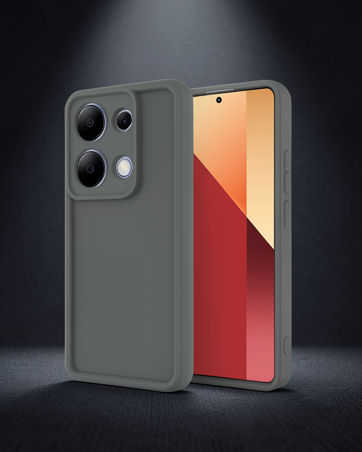 Xiaomi Redmi Note 13 Pro 4g Kılıf Viera Silikon - Gri