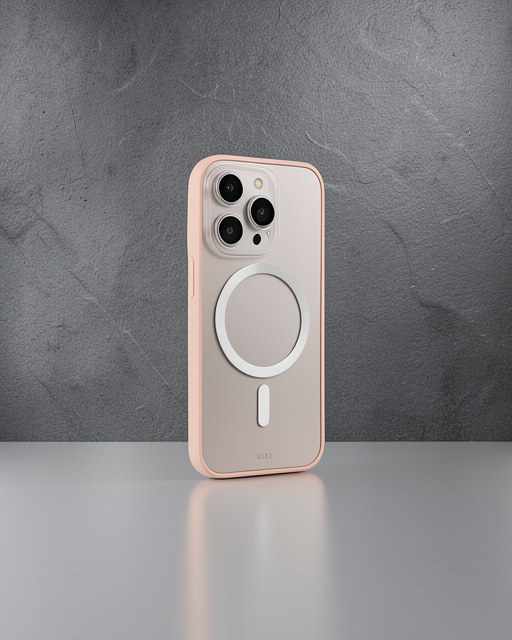 Apple İphone 14 Pro Max Kılıf Grand Magneticsafe Kapak - Pembe