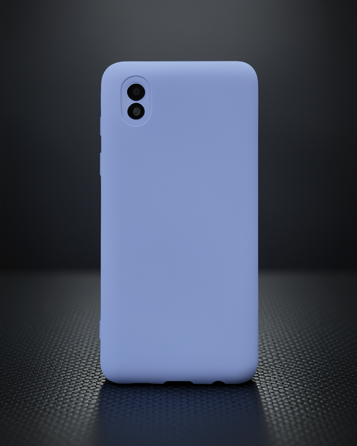Samsung Galaxy A01 Core Kılıf Nano İçi Kadife Silikon - Lila