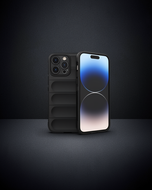 Apple İphone 16 Pro Kılıf Optimum Silikon - Siyah