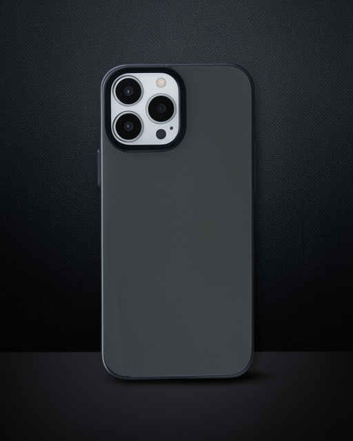 Apple İphone 13 Pro Max Kılıf Anka Pc Sert Metal Kapak - Siyah