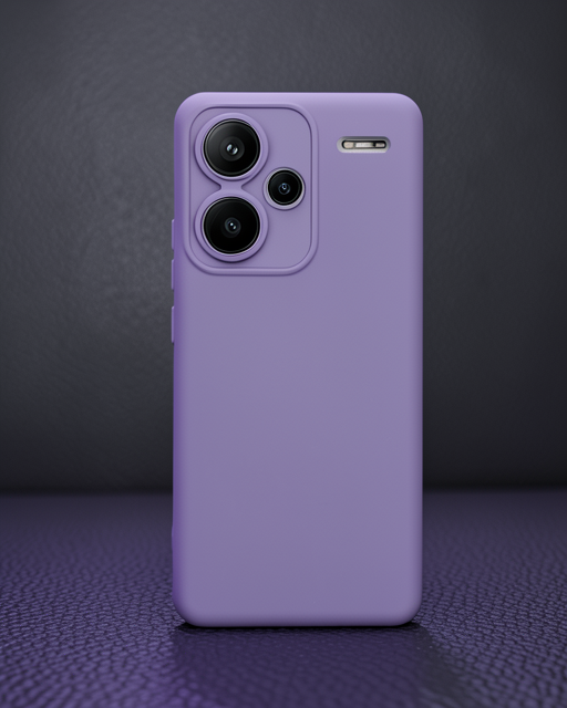 Xiaomi Redmi Note 13 Pro Plus Kılıf Nano İçi Kadife Silikon - Mor