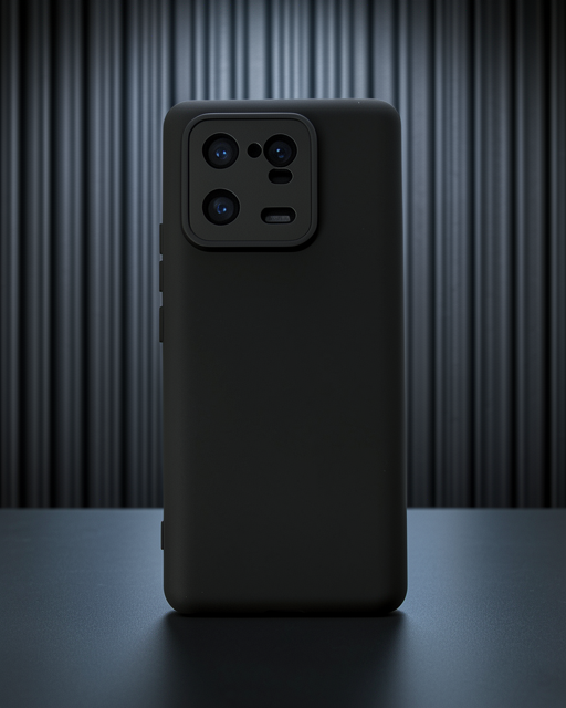 Xiaomi Mi 13 Pro Kılıf Nano İçi Kadife Silikon - Siyah