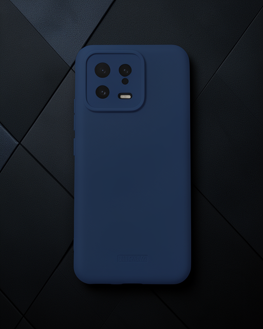 Xiaomi Mi 13 Kılıf Nano İçi Kadife Silikon - Lacivert