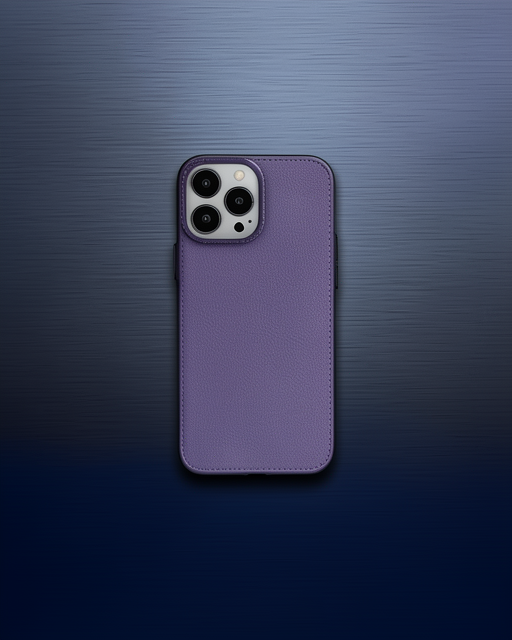 Apple İphone 14 Pro Kılıf Modos Metal Kapak - Derin Mor