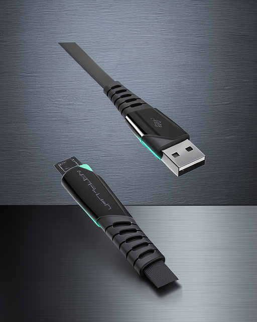 Dc16 Micro Usb Kablo 1m 2.4a - Siyah