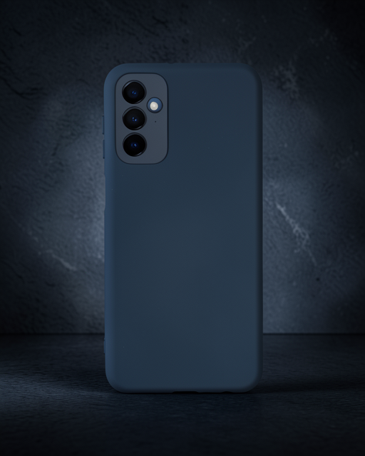 Samsung Galaxy M23 Kılıf Nano İçi Kadife Silikon - Lacivert