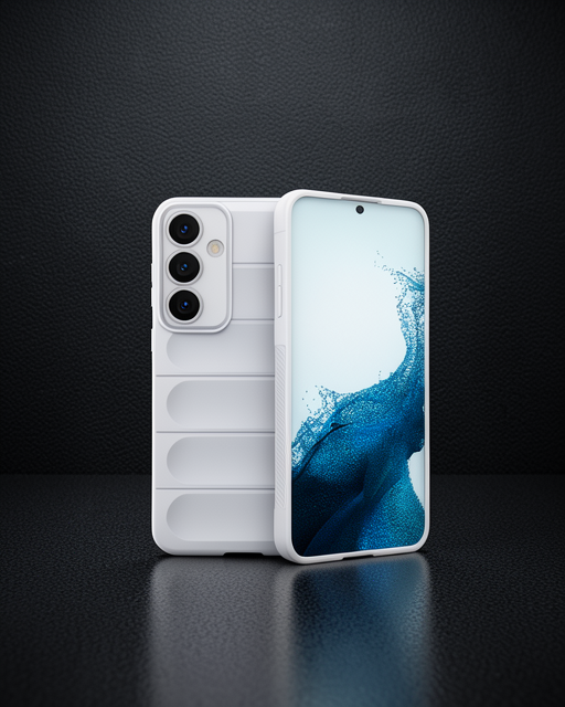 Samsung Galaxy S24 Kılıf Optimum Silikon - Krem
