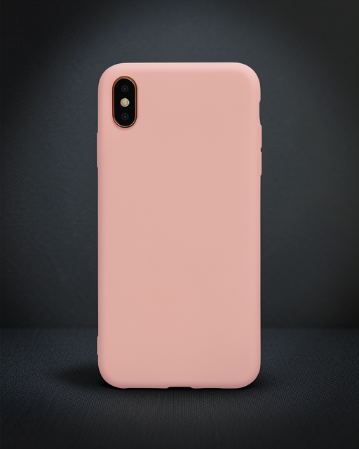 Apple İphone Xs Max Kılıf Nano İçi Kadife Silikon - Pembe