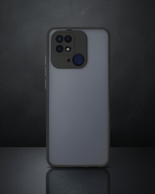 Xiaomi Redmi 10c Kılıf Montreal Silikon Kapak - Siyah