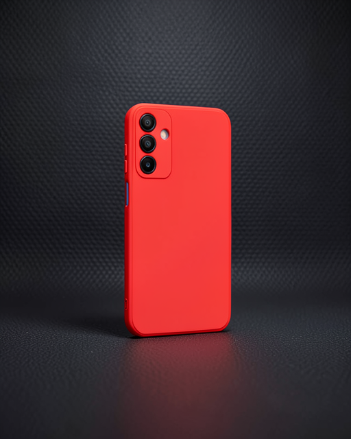 Samsung Galaxy A25 5g Kılıf First Silikon - Kırmızı
