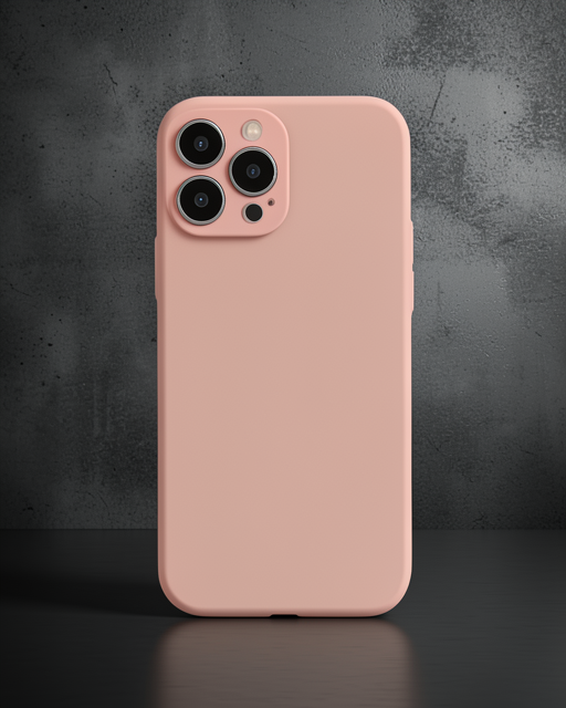 Apple İphone 15 Pro Kılıf Montreal Silikon Kapak - Pembe