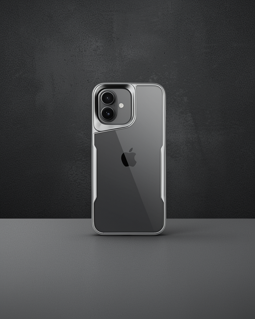 Apple İphone 16 Plus Kılıf Boyi Silikon Kapak - Titan Gri