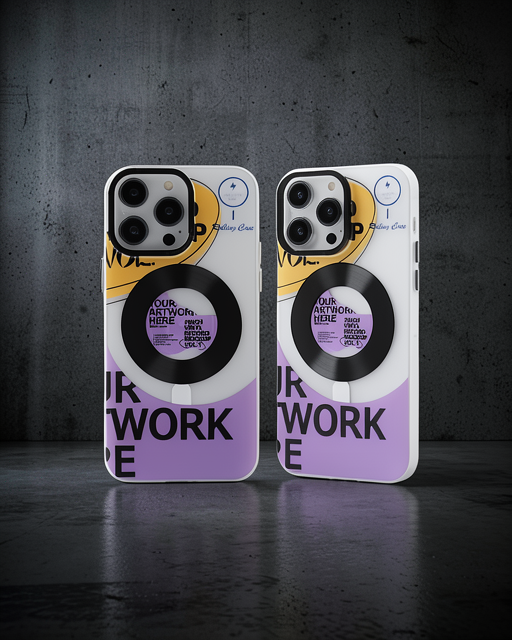 Apple İphone 14 Pro Max Kılıf Apollo Magneticsafe Desenli Kapak - Apollo Şeffaf - 6