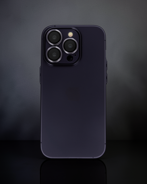 Apple İphone 14 Pro Max Kılıf Luko Lens Silikon - Siyah