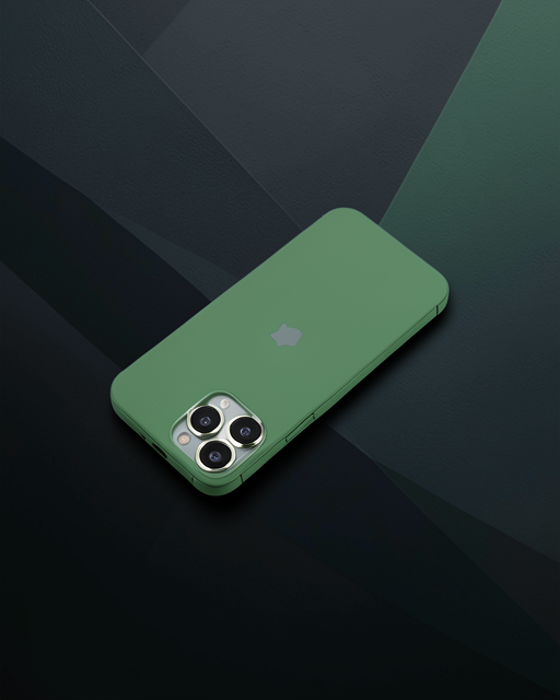 Apple İphone 11 Pro Max Metal Kamera Lens Koruma Cam - Açık Yeşil