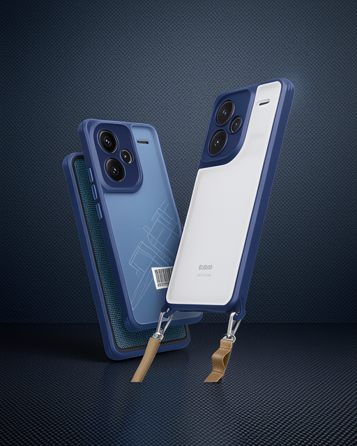 Xiaomi Redmi Note 13 Pro Plus Kılıf Penta Silikon Kılıf - Lacivert