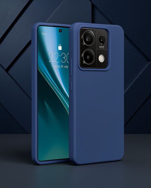 Xiaomi Redmi Note 13 Pro 4g Kılıf First Silikon - Lacivert