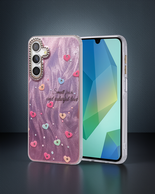 Samsung Galaxy A15 4g Kılıf Blade Aynalı Desenli Kapak - Desen 8