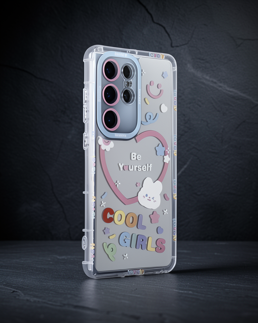 Samsung Galaxy S24 Ultra Kılıf Reflexion Desenli Kapak - Desen 1
