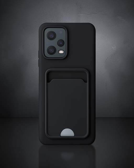 Xiaomi Poco X5 5g Kılıf Kelvin Kartvizitli Silikon - Siyah