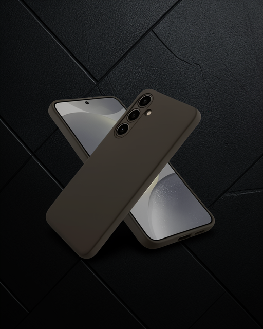 Samsung Galaxy A26 Kılıf First Silikon - Kahverengi