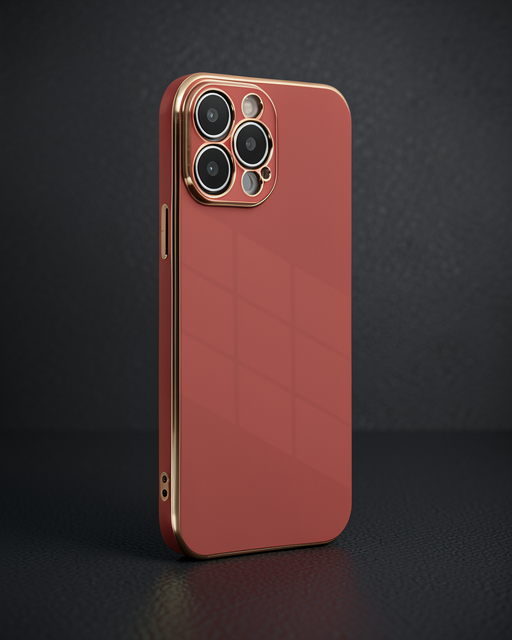 Apple İphone 13 Pro Kılıf Volet Silikon - Kırmızı