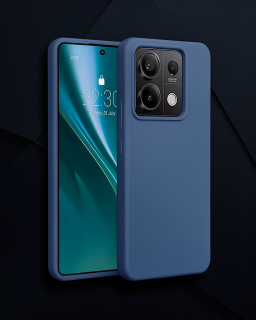 Xiaomi Redmi Note 13 Pro 5g Kılıf First Silikon - Lacivert