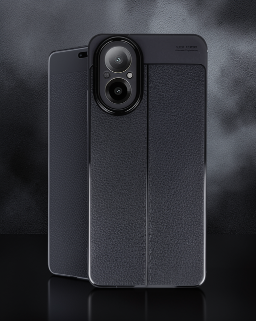 Realme 12 Lite Kılıf Auto Focus Kapak - Siyah
