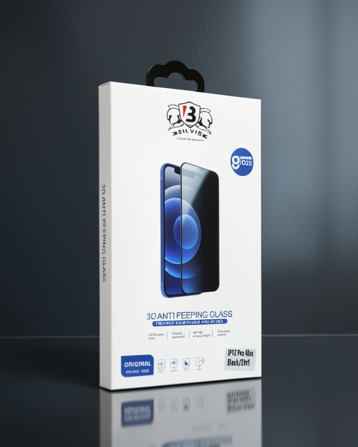 Apple İphone 7 Plus Bilvis Hayalet Cam Ekran Koruyucu - Beyaz