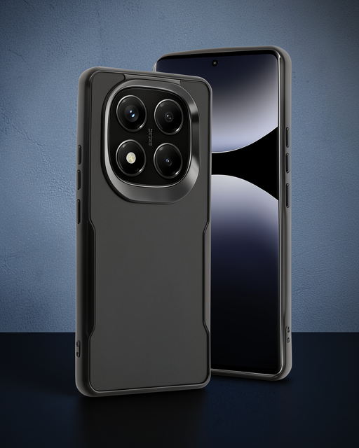 Xiaomi Redmi Note 14 Pro Plus Kılıf Boyi Silikon Kapak - Siyah