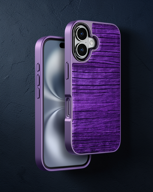 Venco Apple İphone 16 Wave Kapak - Derin Mor