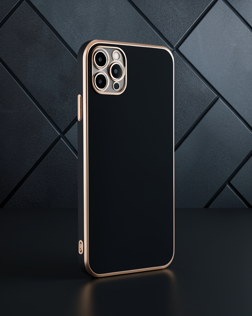 Apple İphone 11 Pro Max Kılıf Volet Silikon - Siyah