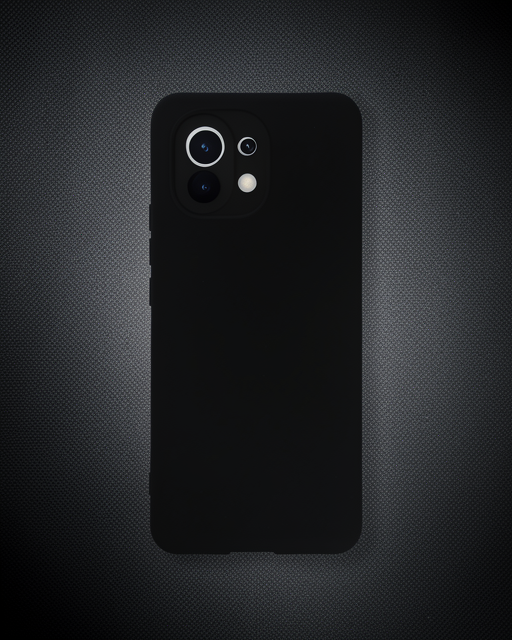 Xiaomi Mi 11 Kılıf Nano İçi Kadife Silikon - Siyah