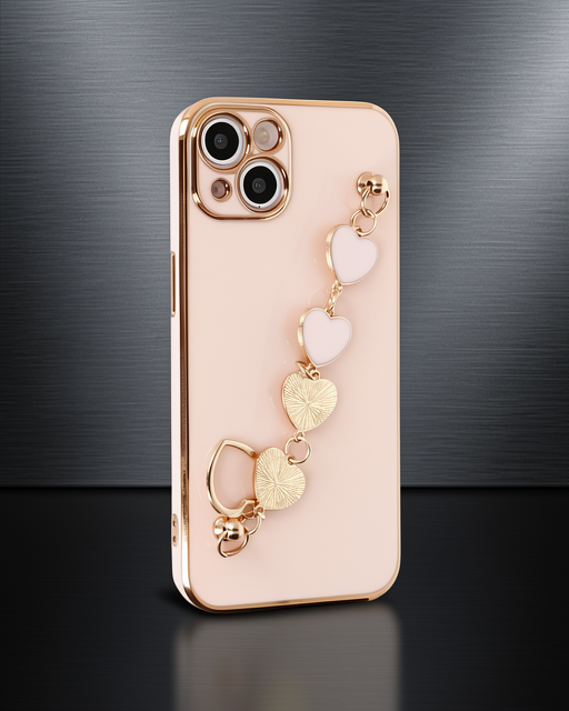 Apple İphone 14 Plus Kılıf Esila Silikon - Pudra
