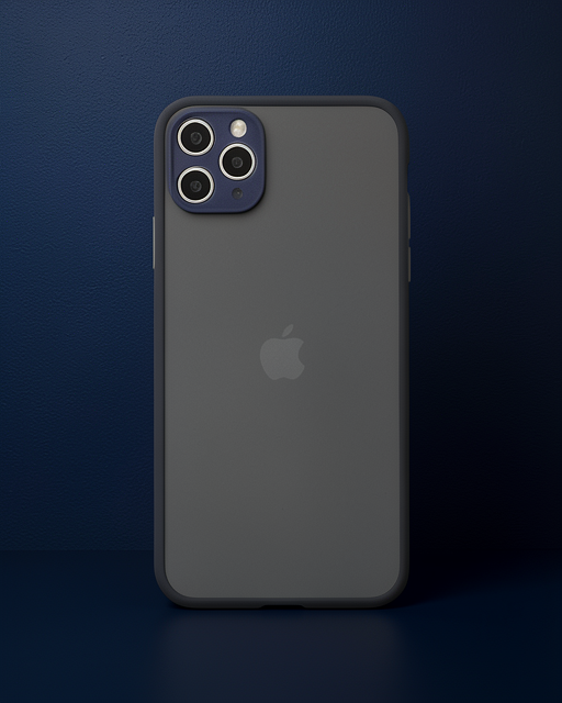 Apple İphone 11 Pro Max Kılıf Montreal Silikon Kapak - Lacivert