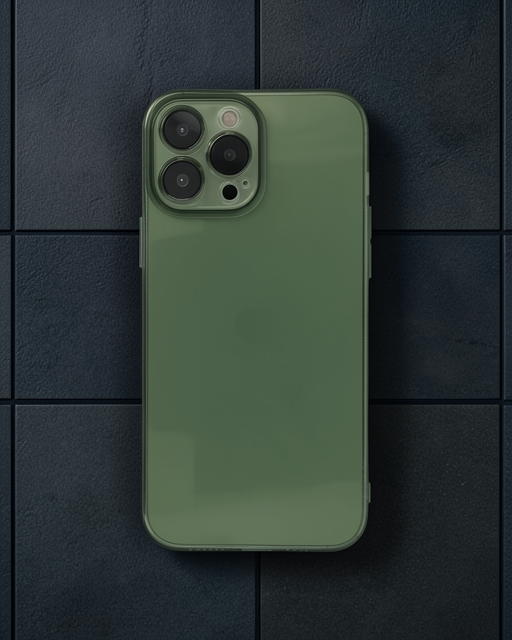 Apple İphone 13 Pro Kılıf Fly Lens Silikon - Yeşil