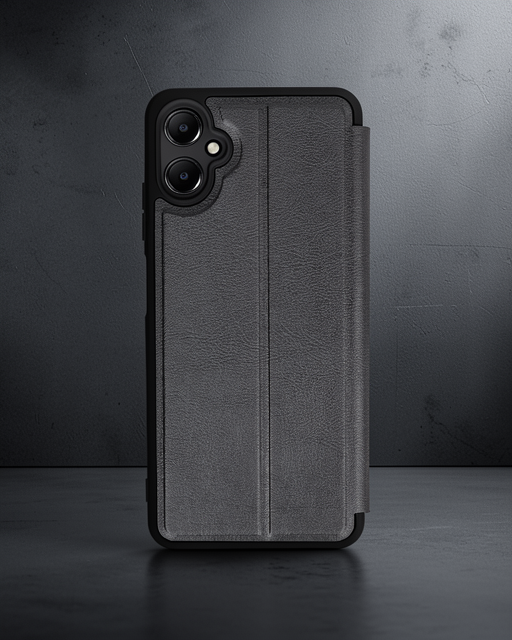 Samsung Galaxy A05 Kılıf Flip Cover - Siyah