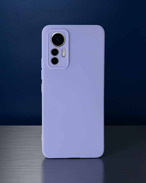 Xiaomi Mi 12 Lite Kılıf Nano İçi Kadife Silikon - Lila