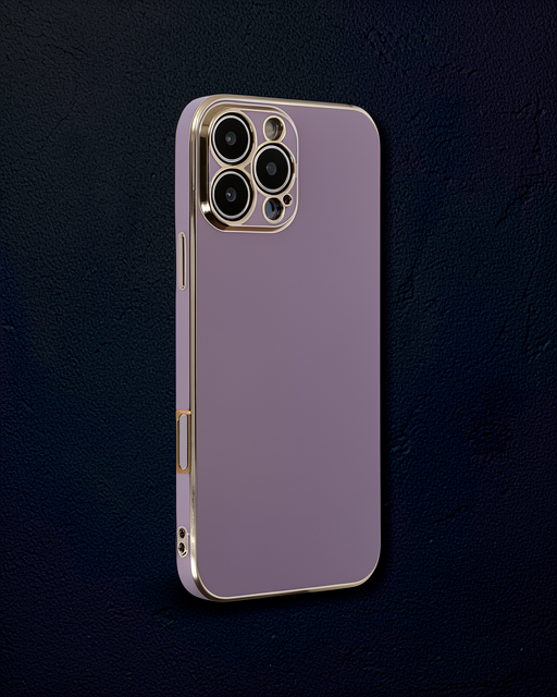 Apple İphone 16 Pro Kılıf Volet Silikon - Mor