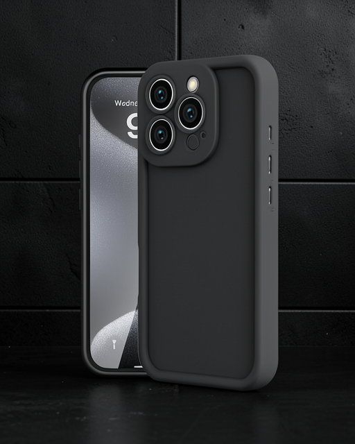 Apple İphone 16 Pro Kılıf Viera Silikon - Siyah