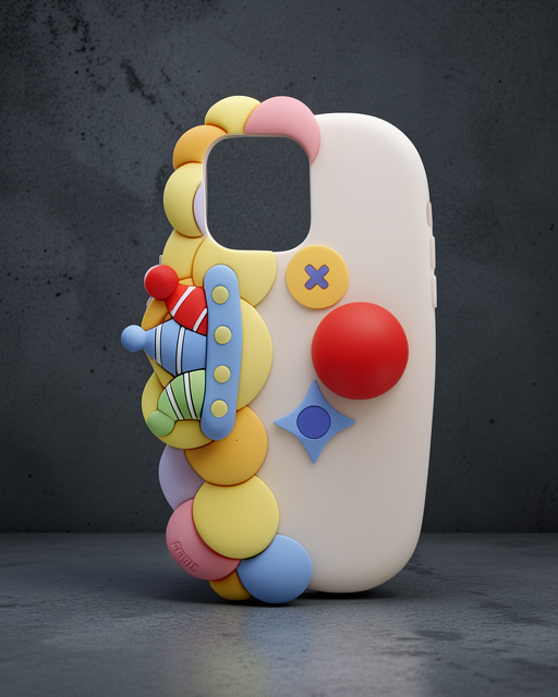 Apple İphone 15 Pro Max Kılıf Poky Karakter Silikon Kapak - Desen 7