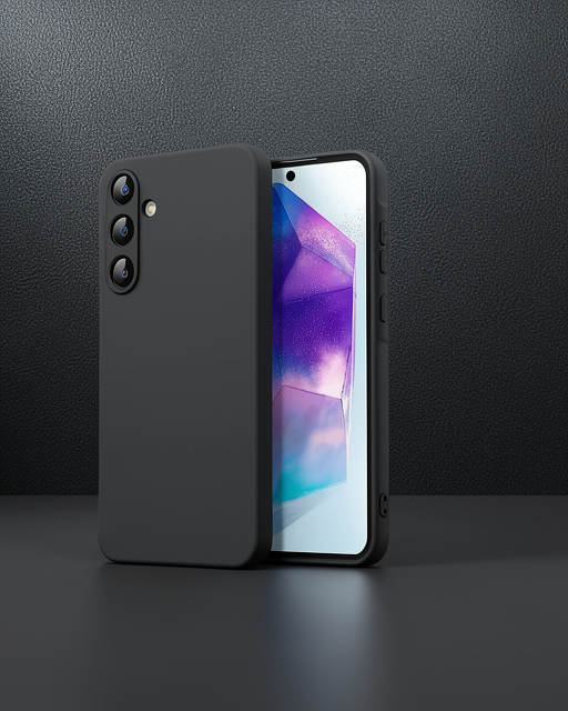 Samsung Galaxy A16 5g Kılıf Nano İçi Kadife Silikon - Siyah